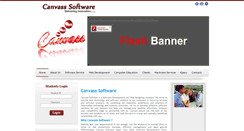Desktop Screenshot of canvasssoftware.com
